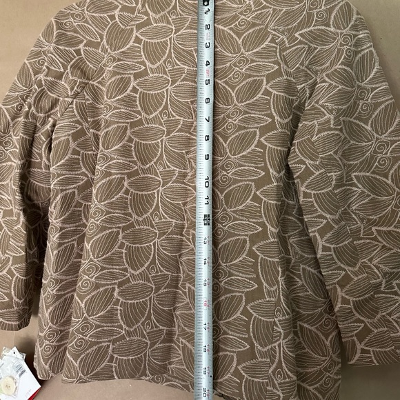 NWT Oscar de la Renta cropped jacquard coat - Picture 16 of 16